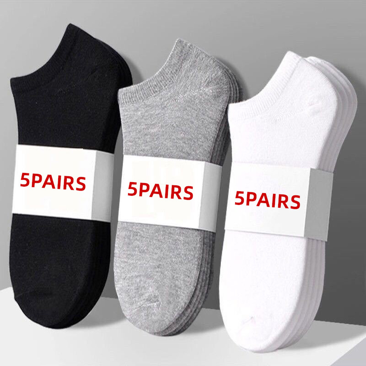 5 paires de chaussettes bateau - Ankle Sock Low Cut avis et prix