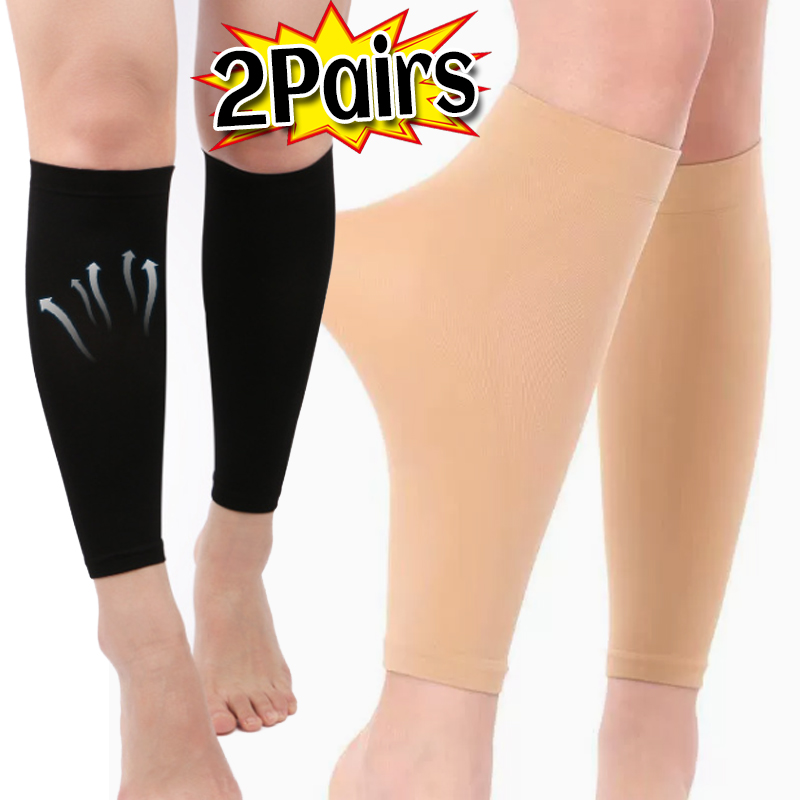 1/2 paires de chaussettes élas - Compression Sleeve Calf avis et prix